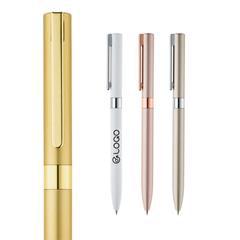 Stylo à bille en aluminium claire