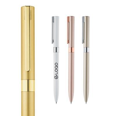 Stylo à bille en aluminium claire