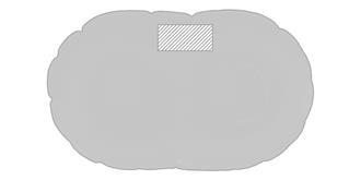 Support gonflable en PVC Soinga - Marquage Recto