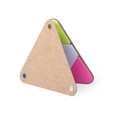 Bloc-notes adhésif original en carton recyclé Roin Naturel