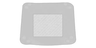 Vide-poches au design original en PVC Flotera - Marquage Recto