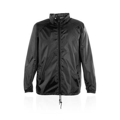 Veste imperméable et élégant en polyester Nastu Noir