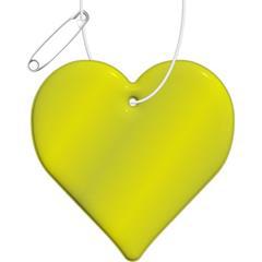 OBG PUB - Attache réfléchissante en forme de cœur Coaro