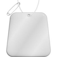 OBG PUB - Attache réfléchissante en PVC trapèzoïde Gonc