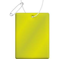 OBG PUB - Attache réfléchissante rectangulaire en PVC Giant