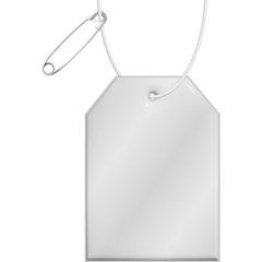 OBG PUB - Attache réfléchissante en forme d'étiquette Cacta