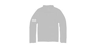 Polo manches longues homme Oavikis - Marquage manche droite