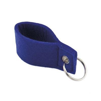 Porte-Clés en feutrine couleur vive Yekor Bleu