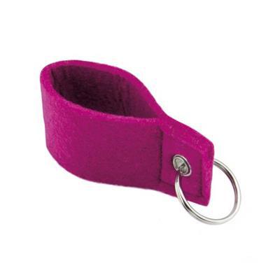 Porte-Clés en feutrine couleur vive Yekor Fushia