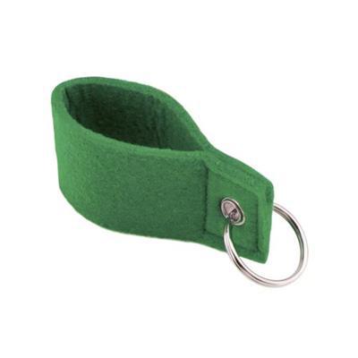 Porte-Clés en feutrine couleur vive Yekor Vert