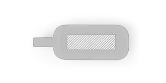 Écouteurs Wireless sans fil en matière ABS Gyle - Marquage Recto