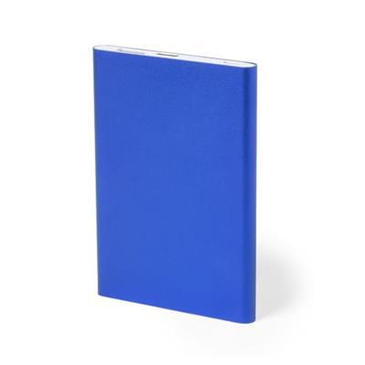 Power-bank de 2 200 mAh en aluminium Vilezo Bleu