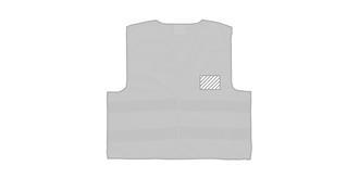 Gilet de sécurité réfléchissant pour adulte Kolasu - Marquage poitrine gauche