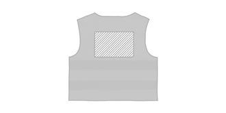 Gilet de sécurité réfléchissant pour enfants Gyeko - Marquage Verso