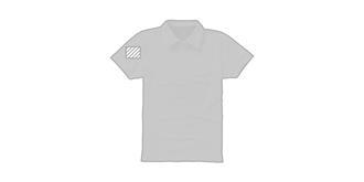 Polo stretch manches courtes homme Markman - Marquage manche droite