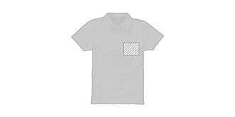 Polo stretch manches courtes homme Markman - Marquage poitrine gauche