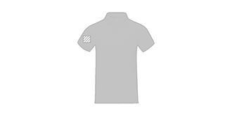 Polo manches courtes homme Calarsi - Marquage manche droite