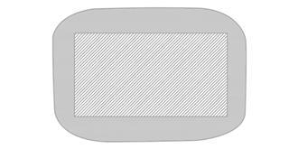 Écouteurs sans fil bimatière au design chic Joêl - Impression Haut