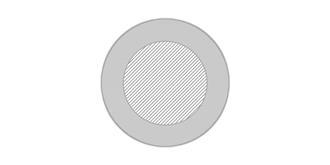 Bougie en cire végétale 120 gr en verre Kryeo - impression sur couvercle