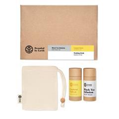 Coffret cadeau de voyage en papier recyclé Steza