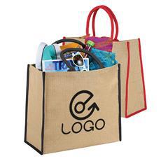 OBG PUB - Sac en jute anse renforcée Edna