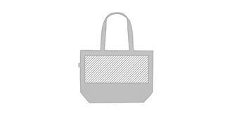 Sac shopping écologique au design original Hodye - Marquage Recto