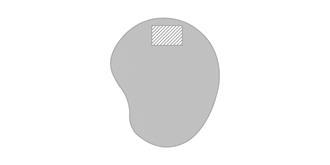 Tapis de souris ergonomique en EVA Eryago - Marquage Recto