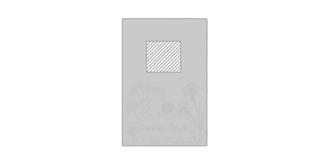 Enveloppe avec des graines de fleurs sauvage Hoka - Marquage Recto