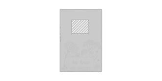 Graines mélange de fleurs dans une enveloppe Lory - Marquage Recto