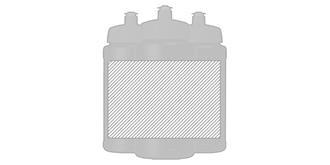 Gourde sport recyclée Baseline 500 ml Tafiya - Marquage autour