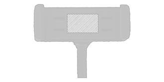 Anneau de LED de 26 cm en métal Herloa - Marquage Recto