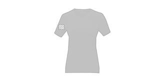 T-shirt bio manches courtes femme Barfoul - Marquage manche droite
