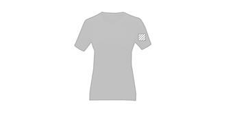 T-shirt bio manches courtes femme Barfoul - Marquage manche gauche