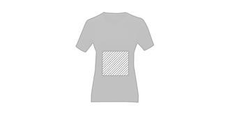 T-shirt bio manches courtes femme Barfoul - Marquage Recto