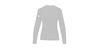 T-shirt bio manches longues femme Ponokias - Marquage manche droite