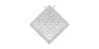 Attache en forme de diamant en TPU Chivion - Marquage Recto