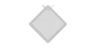 Attache en forme de diamant en TPU Chivion - Marquage Verso