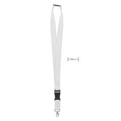 OBG PUB - Lanyard crochet en métal de 25mm Widera