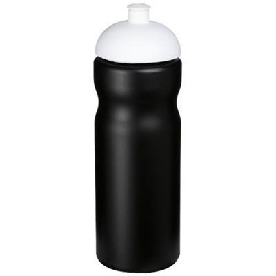 Bouteille 650ml baseline couvercle dôme Kirola Blanc / Noir