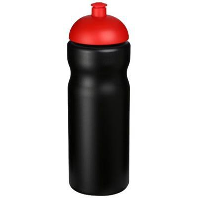 Bouteille 650ml baseline couvercle dôme Kirola Rouge / Noir