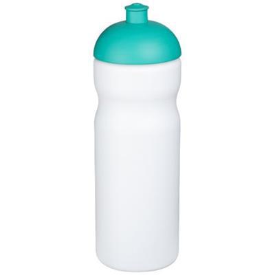 Bouteille 650ml baseline couvercle dôme Kirola Turquoise / Blanc