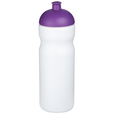 Bouteille 650ml baseline couvercle dôme Kirola Violet / Blanc
