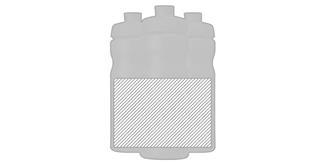 Bouteille sport baseline plus 650ml Masewera - Marquage autour