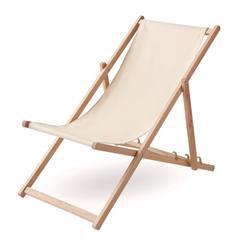 OBG PUB - Chaise de plage en bois confortable Chairy