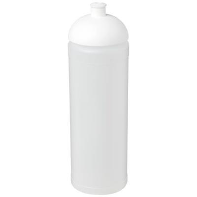 Bouteille baseline 750ml couvercle dôme Fahrrad Blanc / Transparent