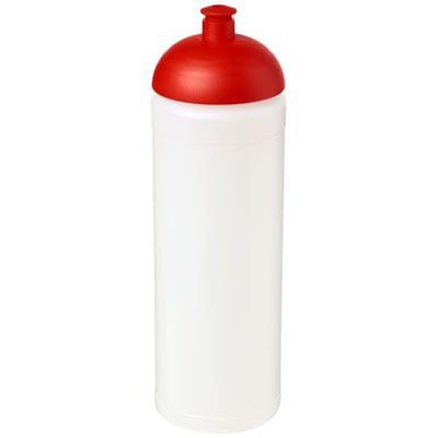 Bouteille baseline 750ml couvercle dôme Fahrrad Rouge / Transparent