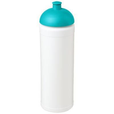 Bouteille baseline 750ml couvercle dôme Fahrrad Turquoise / Blanc