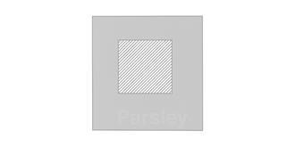 Sac en plastique avec des graines de persil Korua - Impression avant en haut