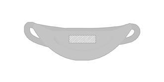 Sac banane classique en polyester 210D Wakye - Impression Haut