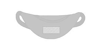 Sac banane classique en polyester 210D Wakye - Marquage Recto